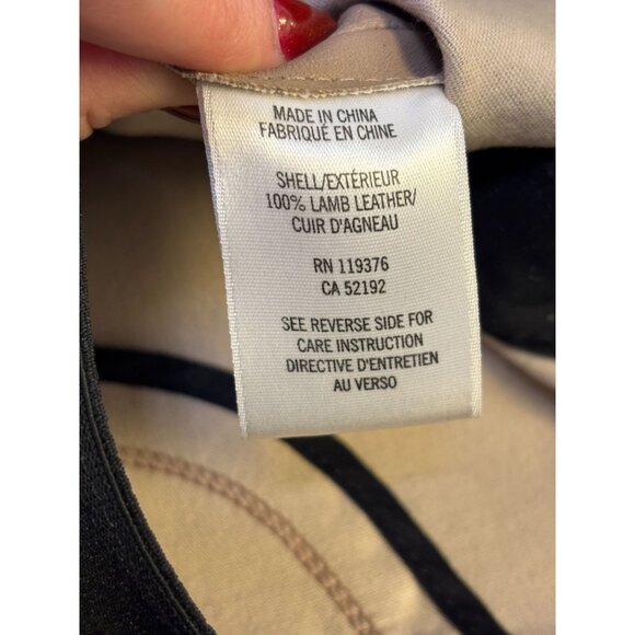 Helmut Lang Lamb Leather Pants Cocoa Size 10 - Picture 6 of 6